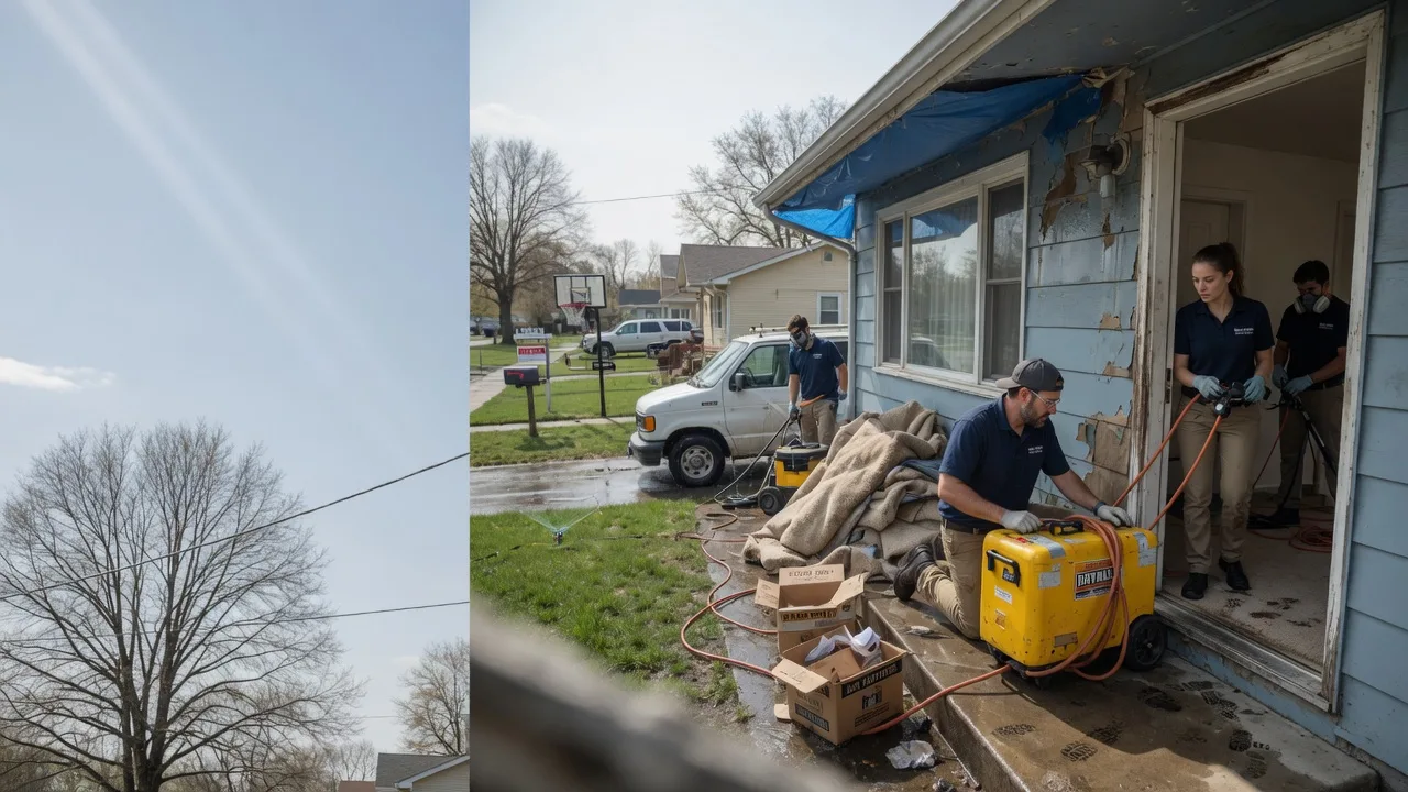 Basement Flood Cleanup in Lawrenceburg, IN near me